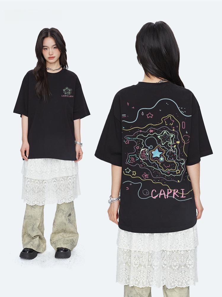 Capricorn Graffiti Night T-shi - Fashion Street Night recensione e prezzo